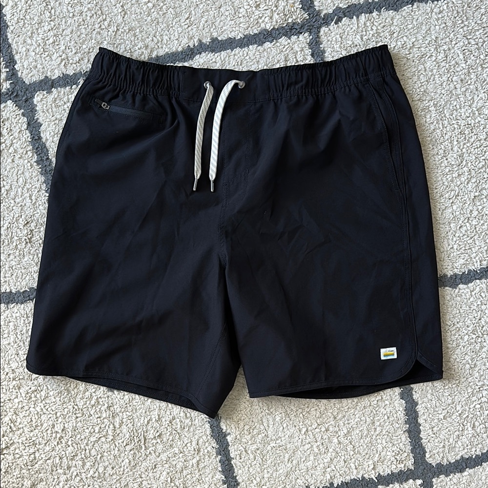 Vuori Black Athletic Shorts